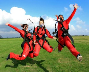 Skydiving group