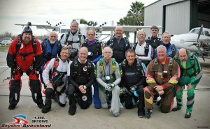 Skydivers Over Sixty Texas State Record Holders