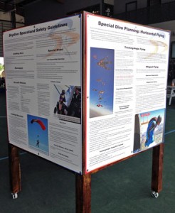 Skydive Spaceland Safety Stand